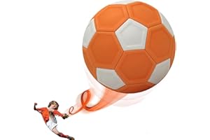 Fiorky Curve Ballon de Football Courbe et Swerve Ballon de Football drôle Swerve Ballon de Football Haute visibilité Jouet de Football pour Jeu en extérieur et en intérieur