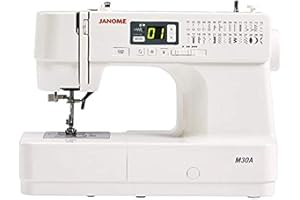 Janome M30A Computer Nähmaschine kompakt, funktional und leicht in der Bedienung