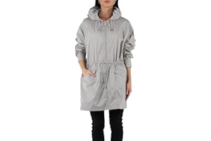 MISS ROUGE Chaqueta cortavientos con capucha, chaqueta de lluvia impermeable