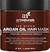 Art Naturals Argan Oil Hair Mask, Deep Conditioner 8 Oz, 100% Organic Jojoba Oil, Aloe Vera & Keratin, Repair Dry, Damaged Or Color Treated Hair After Shampoo, Best For All Hair Types - Sulfate Free
