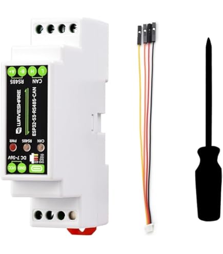 Waveshare ESP32 S3 POE ETH 8DI 8RO C (PoE Network Port), Industrial 8 Ch ESP32 S3 WiFi Relay Module, Geïsoleerde CAN interface, Xtensa 32 bits LX7 2Core processor, tot 240 MHz