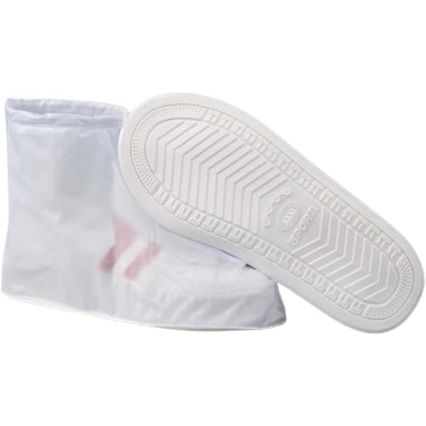 Copriscarpe Impermeabili In Silicone Bianchi Trasparenti Per