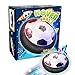 Produktbild Rolytoy Fußball Air Power- Kinder Geschenk Spielzeuge für Kindergeburtstag Hover Power Ball Indoor & Outdoor Fußball mit LED Beleuchtung & Mustik ( On|Off ) für Kinder ab 3 4 5 6 7 Jahr Alt