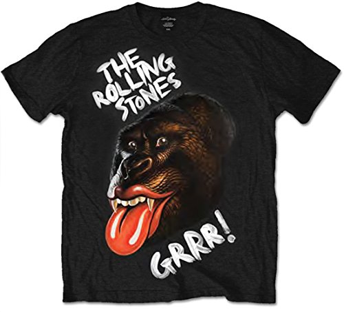 T-Shirt (Uomo-M) Grrr Black Gorilla