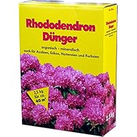 Rhododendrondünger 4x 2,5 kg 10kg Hortensien Azaleen Rhododendron Dünger