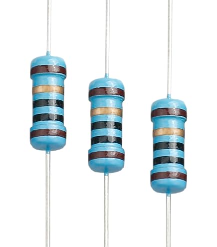 EDGELEC 100pcs 270K Ohm Metal Film Resistors - 1/2W (0.5Watt) ±1% Tolerance - Axial Lead For Arduino & Electronics Projects