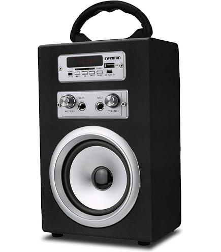 Xtrike Me Dream My Life Altoparlante Wireless Con Karaoke – Casse Stereo Portatili, Retroilluminazione, Modello SK-655