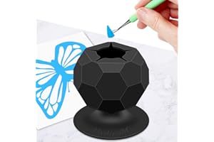 HYDREAM Colector de chatarra de vinilo succionado, ventosas de silicona para eliminación de vinilo, kit de herramientas de deshierbe para vinilos, manualidades (negro)