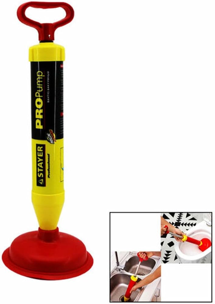 Depolife Miyolife Miyolife Miyolife Drain Buster Tuvalet - Lavabo ve Klozet Pompası (4390)