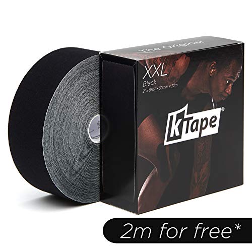 K-Tape 22m XXL ROLL - NOIR
