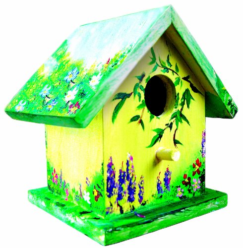 Marabu 1401990015 – Welcome Home Acryl-Set Vogelhaus - 4