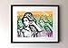 Produktbild Amy Winehouse Kunstdruck Arbeit Geschenk, multi, A4