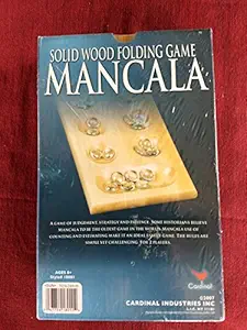 Mancala Solid Wood Folding Game By Cardinal Family Game Oldest Game In World