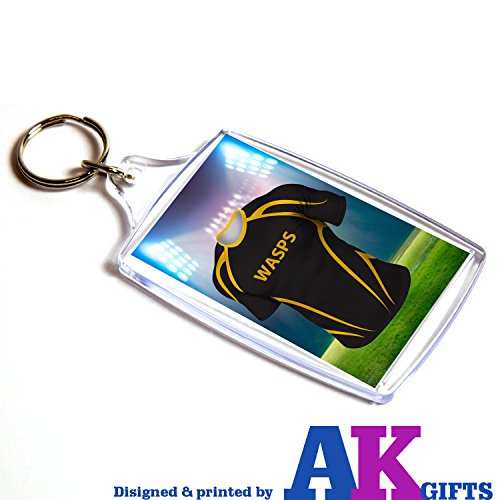 Preisvergleich Produktbild Wespen Rugby-Shirt – doppelseitig Schlüsselanhänger