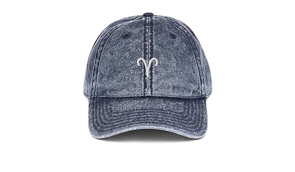 NI Cappello di papà Vintage Segno astrologico Ariete : Amazon.it:  Abbigliamento
