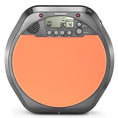 Book's Cover ofNeewer Pad dentraînement Batterie Numérique Practice Drum Pad Métronome percussions dentraînement pratique avec écouteurs stéréo
