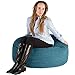 Produktbild LOUNGE PUG®, Sitzpouf, 2 In 1, Sitzsack, Cord Türkis