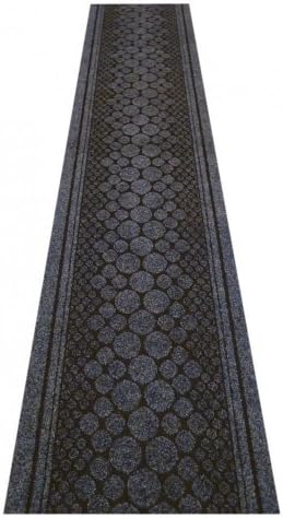 47 Sizes Available - Cork Blue - Sisal Style Carpet Runner Rug Door Mat - Any Length Runners for Hall, Hallways, Passage, Corridor, Kitchen, Caravans by Hallway Runners
