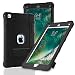 Produktbild Neue iPad 2017 24,6 cm Fall, nokea [Ständer] [Stoßfeste] 3 in 1 Stoßfest Heavy Duty Defender Schutz Case Schutzhülle für Apple iPad 24,6 cm 2017 Release, Schwarz