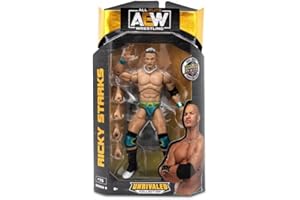 All Elite-Wrestling – 15,2 cm große Ricky Starks-Figur – AEW Unrivaled Kollektion Serie 9