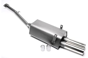 TA Technix Sportendschalldämpfer 2x76mm BMW 3er E36