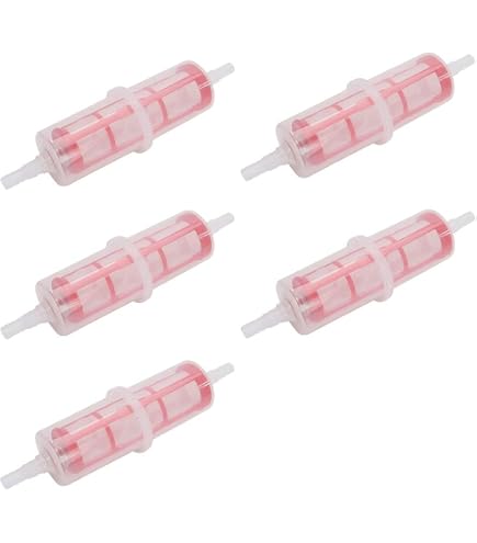 Filtre à Essence Universel 10 Mm - Pour Scooter, Mobylette, Quad, Kart - Amovible, Haute Filtration