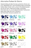 Türaufkleber mit Wunschnamen, 73064-29cm-tricolore-rosa-dunkelgrau-grau, mit grauen Sternen fürs Mädchenzimmer, Kinderzimmer Mädchen, Kinderaufkleber, Wandaufkleber Wandtatoos Sticker Aufkleber Namensaufkleber, Wandtattoo mit Namen - 6