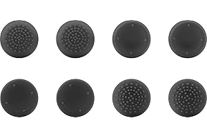 Speedlink STIX PRO Controller Cap Set Cappucci Joystick per una Presa Ottima, per Controller PS5/PS4/Xbox Series X,S/Xbox One/Nintendo Switch Pro, Nero