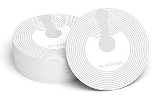 OBO HANDS NTAG213 NFC Tag NFC Forum Type 2 Tag Haute Performance avec Film de Protection en Plastique NTAG213 NFC Stickers Dia.25mm (20)