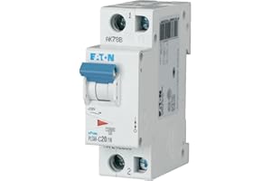 Eaton PLSM-C20/1N-MW Leitungsschutzschalter 20A 1P+N 1-polig+N C-Charakteristik LS-Schalter (242273 alt 244801)