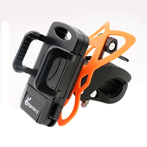 Vansky® Fahrrad Handyhalterung Universal Handy Fahrradtasche Lenker Fahrradzubehör für iPhone 7/ 6 Plus / 6 / 5s / 5 / 4 & Samsung Galaxy S6 Edge / S6 / S5 / S4 / S4 Mini / Note 3 / Note 4 / Note Edge usw. - 9