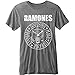 Produktbild Rock Icon - Ramones Herren Vintage T-Shirt - Seal Logo (Grau) (S-XL) (L)