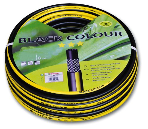 3/4" 50 m BLACK COLOUR - Garetnschlauch - Wasserschlauch
