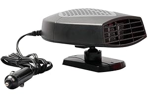 Tragbare Autoheizung - SUNWAN 12V 300W Hochleistungs-Windschutzscheibenheizung für Autos Schneller Heizlüfter-Defroster zur einfachen Schneeräumung