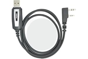 Radtel USB Programming Cable for RT-490 RT-470 RT-470X, UV-K5 RT-590, kompatybilny z RT12 RT-890 RT-830 8800 Plus UV9D AR-869 jc-8629 Walkie Talkie