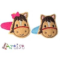 Pferde Haarspange - freie Farbwahl