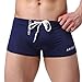 Produktbild Herren Boxershorts Xinan Men Boxer Slips Schwimmen Shorts Badehose Hose (L, Marine)