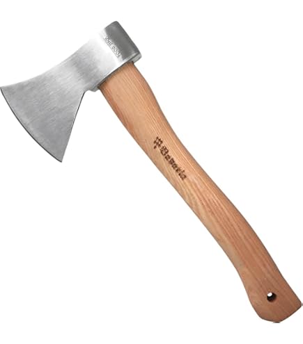 Silverline Handbijl met hardhouten schacht - 680 gram kop