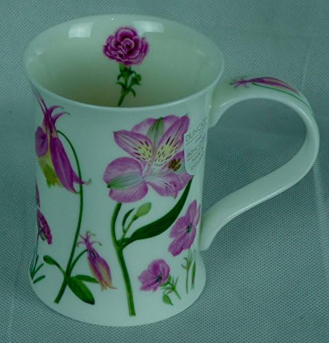 Dunoon Harmony Mug Pink Flowers