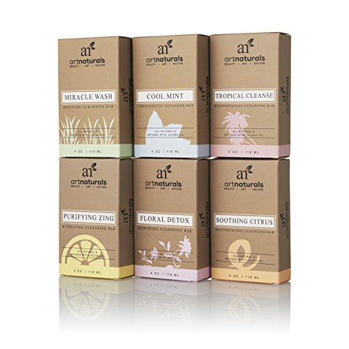ArtNaturals Tropische Pflege Seifen Kollektion – 6er Pack Set – je 118 ml – mit Jojobaöl und Ätherischen Ölen – Aromatherapie - 3