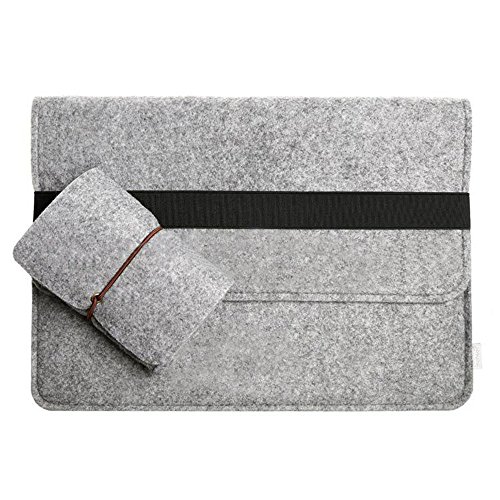 15-15 4 Zoll Filz Sleeve H  lle Notebook Laptop Tasche f  r 15 -15 4  Grau