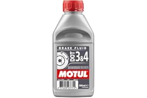 Motul Brake Fluid 102718 - Liquido per freni Dot 3 & 4, 500 ml
