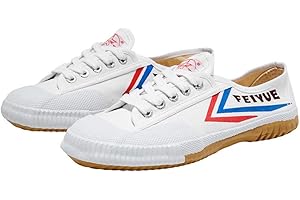 XFQ Martial Arts Shoes, Tai-Chi Sneakers Adults Kids Classic Kung Fu Trainers Canvas Anti-Slip Unisex Walking Fitness