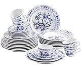 Sie erhalten natürlich nur Original-Ware Made in Germany. Der deutsche Hersteller KAHLA achtet auf Nachhaltigkeit. Unser Speiseservice mit Blumendekor ist vegan und kein Bone China (Knochenasche).