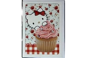 mumdadandbaby Hello Kitty - Cupcake Theme (Blank Inside) (218701)
