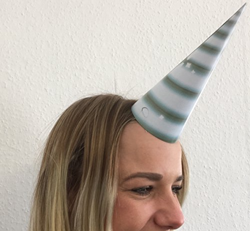 8 Party-Hütchen * UNICORN * für Kindergeburtstag oder Einhorn-Mottoparty // Hüte Kinder Geburtstag