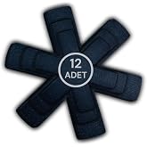 Beylini 12 Li Set Tencere Tava Koruyucu Borcam &Ccedil;izdirmez Ke&ccedil;e D&uuml;zenleyici (Siyah)