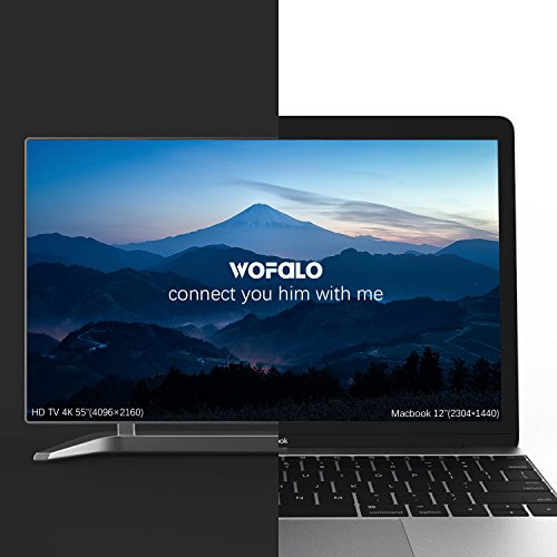 USB C auf HDMI Kabel 1,8M 4K USB 3.1 Typ C zu HDMI Kabel unterstützt Ultra-HD, für MacBook Pro, Neue MacBook, ChromeBook Pixel, Huawei MateBook und Mehr Wofalo® - 9