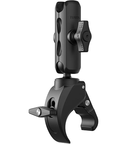 TUSITA Lock 360 Base Soporte Abrazadera Para Manillar | Diámetros 10-16 Mm | Rotación 360° | Fácil Instalación