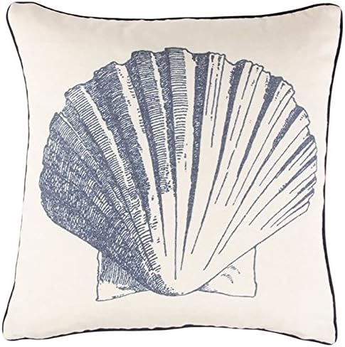 Seaside, Shell Cushion Vintage Nautical Seashell